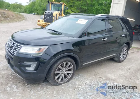 2017 Ford Explorer Limited from USA, damaged, VIN 1FM5K7F84HGD22175